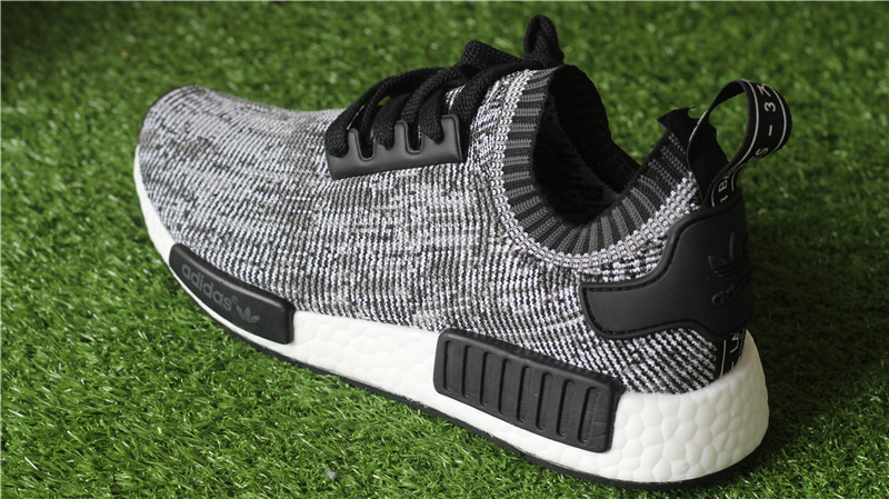 Adidas NMD R1 Primeknit Grey Black Mottled